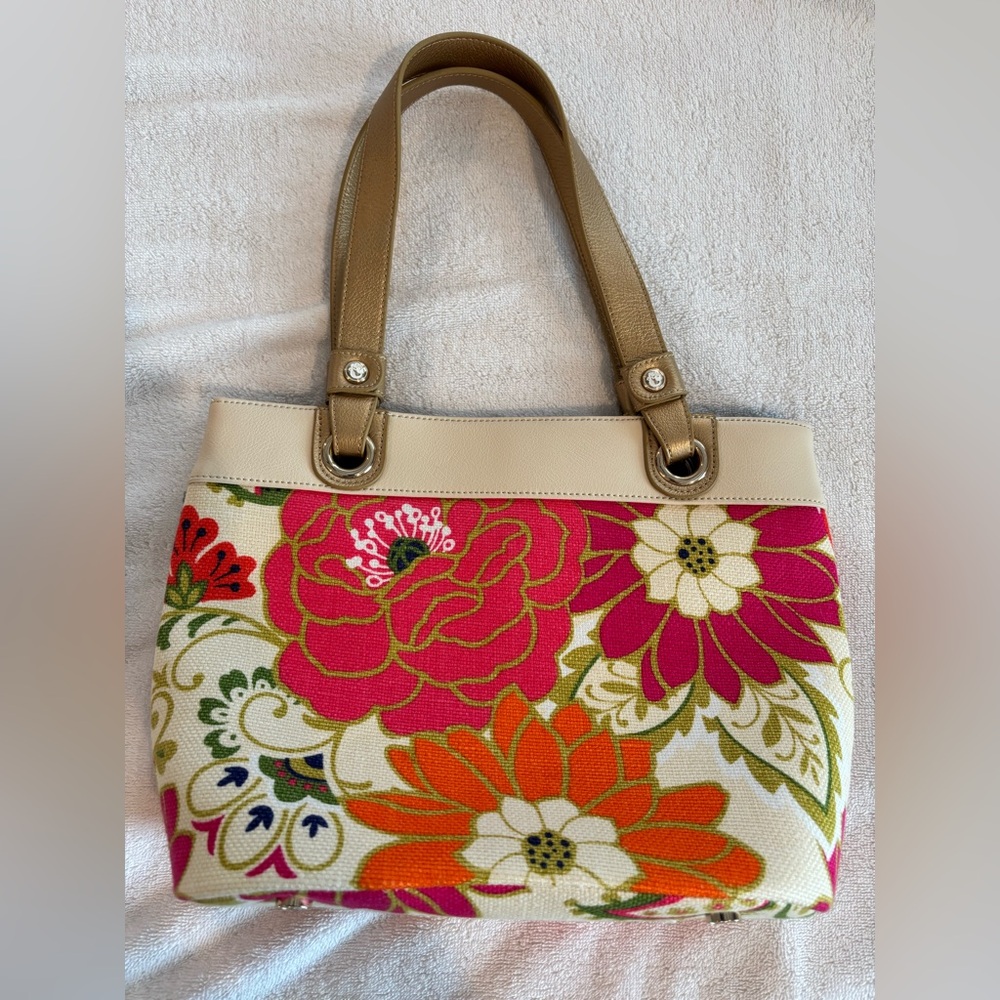 Spartina 449 Purse NWOT Perfect for Spring and Summer BOLD, BEAUTIFUL COLORS! - Picture 3 of 14